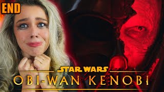 GOODBYE DARTH OBIWAN KENOBI REACTION  FIRST TIME WATCHING  EPISODE 6 1x06 [upl. by Eibbil]