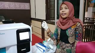 Cara menggunakan Quality Control QC alat Sysmex XP100 part 2 [upl. by Naivart]