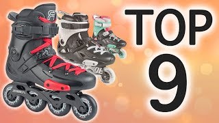 MY TOP 9 INLINE SKATES FOR BEGINNERS [upl. by Ahsirhcal3]