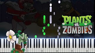 Plants vs Zombies PvZ  Intro【Opening OST Theme Song】 Piano Tutorial [upl. by Neall199]