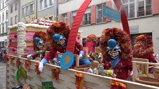 Fasnachtsumzug in Liestal  Liestaler Fasnacht 2024 [upl. by Nager]