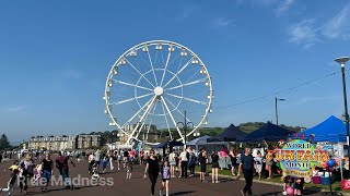 Largs Viking Festival Funfair 2024 [upl. by Ahsenyt268]