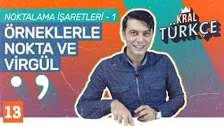 Noktalama İşaretleri  1 Nokta ve Virgülün Kullanıldığı Yerler  8 Sınıf Türkçe Konu Anlatımı 13 [upl. by Lardner]