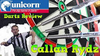 Unicorn Contender CALLAN RYDZ Darts Review [upl. by Thynne]