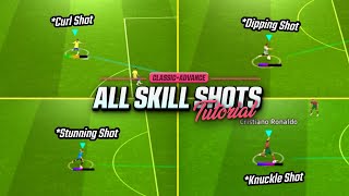 eFootball 2024 Mobile  All Skill Shots Tutorial Classic  Advance Control [upl. by Alvarez106]