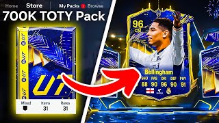 6 TOTYTOTY ICONS PACKED 🤯 700K EPIC TOTY PACKS  FC 24 Ultimate Team [upl. by Taryne]