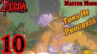 Zelda BotW MASTER MODE 10  Upgrades amp Progress Galore [upl. by Nevak]