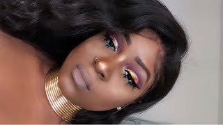 C’EST LE JOUR DU MARIAGE 💍🇸🇳GRWM makeuptenuecoiffure [upl. by Refitsirhc]