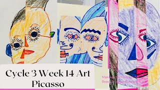 CC Cycle 3 Week 14 Art  Picasso for Littles [upl. by Rebah]