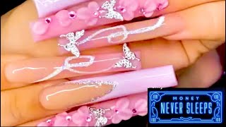 Nails 💅 amp feet 👣 💎 touch up ⬆️ subscribe Chanel kokos305 [upl. by Howzell]