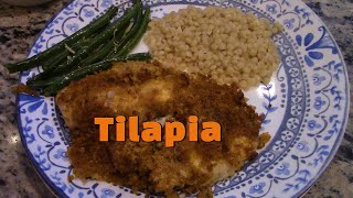 Crispy Oven Baked Tilapia By Everyplate 🍣 [upl. by Corneille]