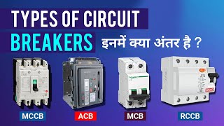 Types of Circuit Breakers and Their Applications  MCCB  MPCB  MCB  VCB में क्या अंतर है [upl. by Sigmund]