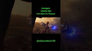 Iron Man Vs Thanos marvel avengers hollywood shorts [upl. by Gravante]