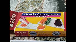 Cortador de legumes acabaram o problema para cortar legumes [upl. by Noizneb622]