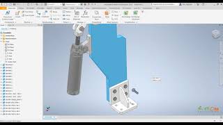 Inventor Tutorial 284  Assembly 3D and Drive Animation Fixture Design [upl. by Krute]