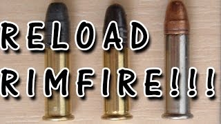 How to reload 22lr and reprime rimfire bullets step by step guide DIY [upl. by Krystal]