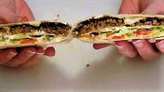 Air fried Taco Bell Crunchwrap Supreme Recipe  Air Fryer Recipes [upl. by Llecram]