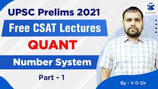 FREE Intensive CSAT Revision  UPSC Prelims 2021  Quant Day 1 [upl. by Sirehc406]