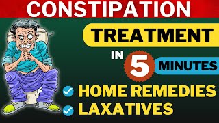 CONSTIPATION  HOME REMEDIES  LAXATIVE  INSTANT RELIEF [upl. by Sorodoeht597]