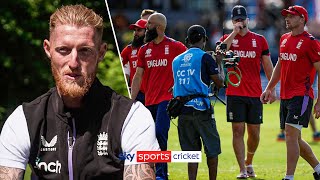 Ben Stokes reacts to Englands T20 World Cup semifinal defeat to India [upl. by Ecurb869]