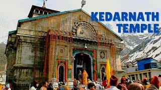 Kedarnath Temple Uttarakhand  केदारनाथ मंदिर  चार धाम यात्रा  Char Dham Yatra [upl. by Mathre]