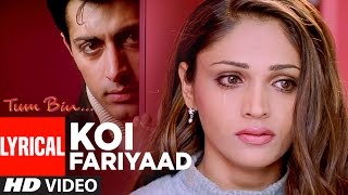 quotKoi Fariyaadquot Lyrical Video Song  Tum Bin  Jagjit Singh  Nikhil Vinay  Priyanshu Sandali [upl. by Aryahay720]