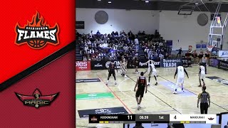 NBL1 Men  Rockingham Flames vs Mandurah Magic  Game Highlights [upl. by Kenta]