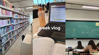 Week Vlog  estudante de arquitetura ✏️🏛 Real daily vlog Início do semestre [upl. by Thad]