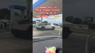 🤔🤔 something aint right cybertruck tesla carculture carmeet electriccars [upl. by Eekaz]