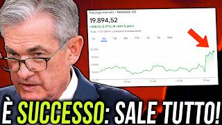 É SUCCESSO DAVVERO la FED e POWELL FANNO VOLARE i MERCATI [upl. by Maire121]