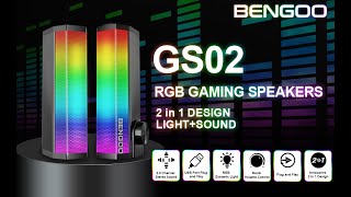 BENGOO GS02 Computer Speakers [upl. by Rexanne]