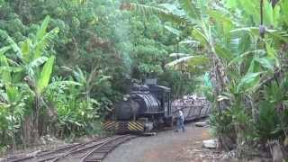 The Grove Farm Sugar Cane Train In Kauai [upl. by Earej]