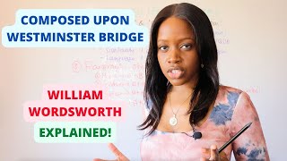 Composed Upon Westminster Bridge  Edexcel Time and Place Anthology GCSE  William Wordsworth [upl. by Origra482]