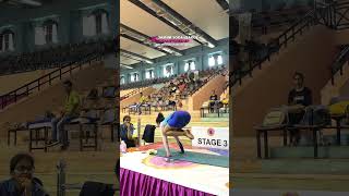 Witness the incredible Ruchita Valpa from Maharashtra yogawarrior ypl2024 jyl2024 YogaShorts [upl. by Yclehc]