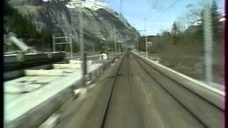 Trains Suisses  Domodossola  Brig  Bern partie 36 [upl. by Englebert453]