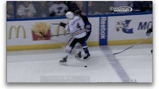 Niklas Hjalmarsson Annihilates David Backes [upl. by Adlemi]