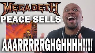 Insane ReactionTo Megadeth Peace Sells [upl. by Straus161]