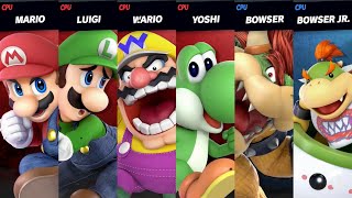 Super Smash Bros Ultimate  Punishment for Bowser amp Bowser Jr [upl. by Tresa]