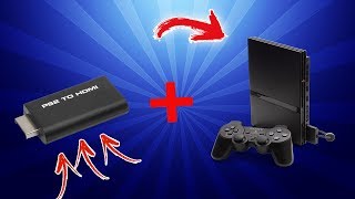 RESOLVI O PROBLEMA DO PS2  PS2 TO HDMI [upl. by Atniuqal]