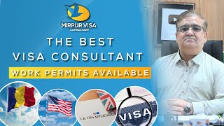 The best visa consultant  free work permits available  contact now  Major Kamran [upl. by Seravat]