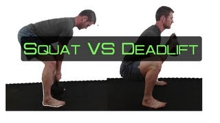 Squat VS Deadlift A Simplified Answer [upl. by Vachil]