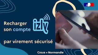 Resto  tuto recharger son compte Izly par virement sécurisé [upl. by Feldt428]