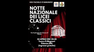 Notte dei licei classici a Fidenza 2024  parte 1 [upl. by Kentigerma]