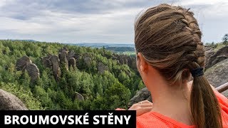 Broumovské stěny a skalní město Ostaš [upl. by Aciretal]