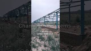 poultry farm shed  industrial shed construction shorts [upl. by Nannoc]