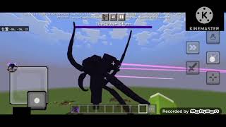 Minecraft mcpe Engender wither storm addon new snb [upl. by Atram]