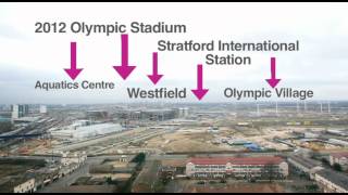 Newham timelapse of the Olympic Park [upl. by Atteve]