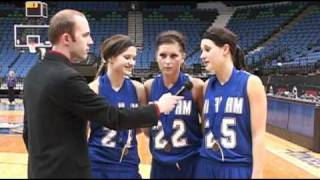 2011 state tournament  Brahams Hannah Dahlman Kelsey SorensonGiffrow and Rebekah Dahlman [upl. by Ellwood]