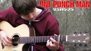 ONE PUNCH MAN OST  Sad Theme  Fingerstyle Guitar Cover ワンパンマン [upl. by Sirahs]