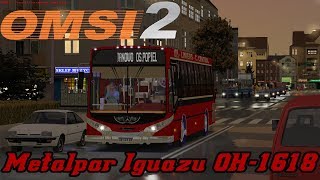 OMSI 2  Metalpar Iguazu OH1618  Fikcyjne Pomorze 3 [upl. by Alekehs]